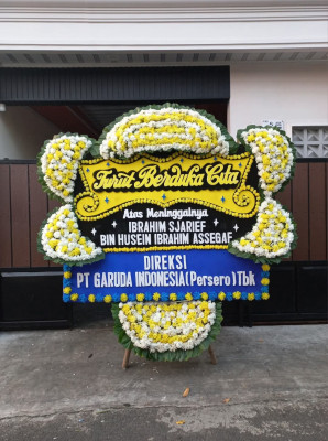 Papan Bunga Duka di Batang Kuis