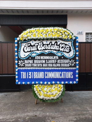 Papan Bunga Duka di Batang Kuis